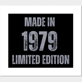 Vintage Made in 1979 , Limited Edition  , Gift for Mom Dad Birthday Posters and Art